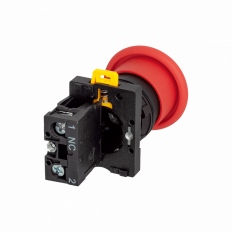 Головка грибовидная, красный, пружиный возврат, пластик, 40мм MTB2-EC42