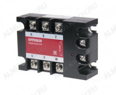 Реле твердотельное HT-1044.ZD3 Kippribor управление 3…32VDC; коммутация 10A 440VAC,трехфазное