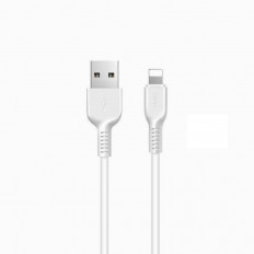 Кабель USB-Lightning, 3.0м, для зарядки и передачи данных, белый, (X20) HOCO 2.0A, ПВХ (PVC), ...