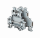 Клемма винтовая двухуровневая, 4 мм2 MTU-D4 MEYERTEC