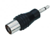 Переходник 3.5мм штекер моно/антенное гнездо (183)