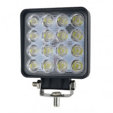 Комплект LED фар 48W (G8003) (в комплекте 2шт) квадратная направленного света