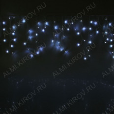 Гирлянда светодиодная уличная "Бахрома" БЕЛЫЙ 1080174 Luazon Lighting светодиодная; улич. УМС, Ш:3 м, В:0,6 м, нить белая, LED-160-220V, БЕЗ контр. БЕЛЫЙ