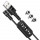 Кабель USB-Multi 3в1, магниты, microUSB + Lightning + Type-C черный U98 HOCO ..., ..., ...