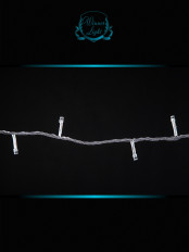 Гирлянда "Нить" 10м, мульти (m.01.5T.140-) Winner Light светодиоды - 140шт; прозрачный провод 220V, IP20