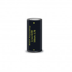 Аккумулятор 16340 (3.7V, 500mAh) плоский положительный контакт ФАZА li-ion; 16.5*33.7мм, без защиты (цена за 1 аккумулятор)